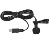 150 cm Mini USB Transmisor Receptor Lavalier Solapa Clip Micrófono CALIENTE