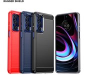 Funda para Motorola Moto Edge 2021, funda para Motorola Moto Edge 2021 20 S Pro Lite Fusion, funda de TPU, carcasa de silicona suave para teléfono For Moto Edge 2021 negro