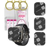 3x apgo MATTE Vidrio protector híbrido compatible con Cubot C20 Pro, nano vidrio flexible, excelente reemplazo para vidrio templado, resistente a rayones, completo
