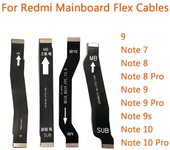 Piezas de repuesto para cable flexible de placa base principal de Xiaomi Redmi 9, Note 7, 8, 9, 9s, 10, 8pro, 9pro, 10pro Note 9s