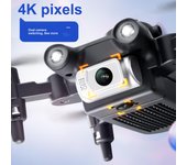 Drone de control remoto con cámara dual Cámara 4K Evitación de obstáculos Pista Vuelo Gesto Foto Video no camera-2 battery gris