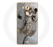 Coque pour Huawei Mate 8 chaton Bengal dormir