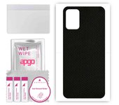 apgo Protective Skin Sticker for the back compatible with LG K62 Plus, Wrap Film, Foil, Vinyl - Pattern Matrix