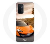 Coque pour Oppo A74 5G Formule 1 McLaren F1 Orange