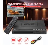 Icreative Home HD Reproductor de DVD Multimedia TV digital USB DVD vídeo/ DVD+RW CD Audio/VCD/SVCD JEPG/MP3/WMA/Disco Sistema de cine en casa EU