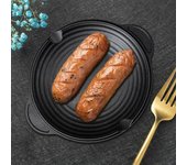 Parrilla para barbacoa, sartén, placa para barbacoa, plancha portátil para asar a la parrilla para accesorios de cocina y familias