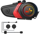 Casco de motocicleta Auriculares inalámbricos Bluetooth 5.0 Auriculares manos libres Llamada Música