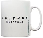 Taza Logotipo de amigos One Size blanco/negro