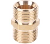 Conector de manguera de cobre para hidrolavadora de alta presión, rosca M22 de 14/15 mm, para pulverizador de manguera de hidrolavadora.