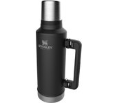 Stanley Thermos LEGENDARY CLASSIC 1.9L - Negro, Mantiene la temperatura hasta 48 horas