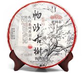 Té Pu'er crudo de árbol añejo de montaña famoso de Haiwan 2021, PaSha Gu Shu, 500 g