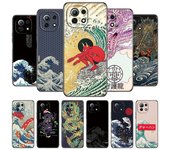 Funda de dragón de Anime japonés para Xiaomi Mi Redmi POCO X3 NFC GT F3 M3 10T 11T 7 7A K20 K40 Pro 11i A2 11 Lite CiVi Redmi 7
