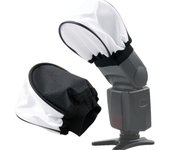 Difusor Softbox universal para cámaras DSLR, flashes Speed Lights, mini Softbox portátil y ligero.