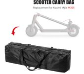 Bolsa de transporte plegable para patinete eléctrico, bolsa de almacenamiento impermeable a prueba de polvo, Oxford negro