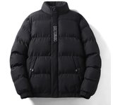 Chaqueta acolchada de invierno para hombre Chaqueta acolchada gruesa para niños M negro