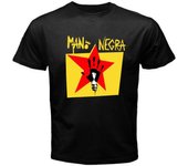 Camiseta unisex Mano Negra Manu Chao Rock Band Negra S