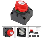 Aislador Selector de batería para coche, accesorios de 12V-60V, 100A-300A, interruptor giratorio de desconexión, corte para coche, RV, barco marino