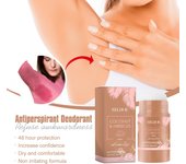 La crema desodorante antitranspirante reduce el olor a sudor y desodoriza una fragancia duradera 40g