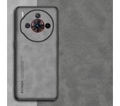 Funda de teléfono de cuero PU mate de lujo para Nubia Z60S Pro Z50S Z50 Z60 Ultra Z40 Pro, funda de silicona a prueba de golpes For Nubia Z60 S Pro rojo