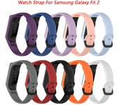 Correa de repuesto para reloj deportivo de silicona suave para pulsera Samsung Galaxy Fit 2 SM-R220