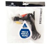 Cable de vídeo AV para PS1/PS2/PS3