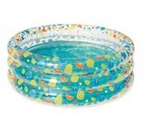 Piscina hinchable transparente diam 150 x h 53 cm