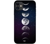 Coque Maniacase pour Iphone 12 mini lune phase nuit etoile