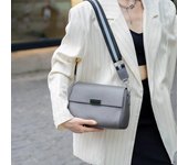 Bolso de mano de piel de vaca estilo retro para mujer, bandolera de hombro de lujo con textura de alta calidad, para otoño e invierno, nuevo
