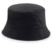 Sombrero de pescador clásico reversible de Beechfield LXL azul oscuro/blanco