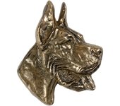 Great Dane - commemorative plaque with a dog, personalized thank you, award, diploma with dedication from the Art-Dog brand marrón