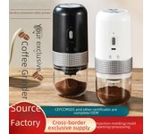 Cafetera eléctrica compacta con molinillo de cerámica y manivela Includes Cleaning Brush