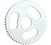 Plato de engranaje de bielas de metal de 55 dientes, 25 H y 3 orificios para patinete eléctrico. Accesorio para piñón.