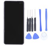 Pantalla TFT de teléfono para Galaxy S10 Plus, reemplazo de pantalla táctil, ensamblaje digitalizador, reparación negro