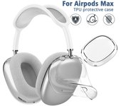 Funda transparente para AirPods Max, suave TPU, antiarañazos, funda protectora, accesorios para auriculares Apple AirPods Max.