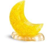 Puzzle lune en 3D jaune