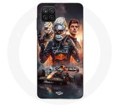 Coque Samsung Galaxy A12 Max Verstappen F1 art wallpaper