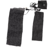 Clothes Heating Pad 3 Gears 2 in 1 Carbon Fiber USB Powered Warmer Pad for Skiing