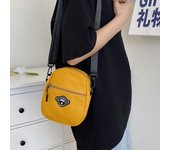 Bolso pequeño versátil para mujer, nuevo bolso de lona de moda 2024, bolso de almacenamiento informal para primavera y verano, bolso bandolera azul
