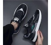 Zapatos de hombre, zapatillas de deporte de moda para hombre, otoño, nuevo diseño de suela suave, zapatillas de correr cómodas para hombre, tenis masculino 39 gris