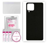 apgo Protective Skin Sticker for the back compatible with Samsung Galaxy M53 5G, Wrap Film, Foil, Vinyl - Pattern Matrix
