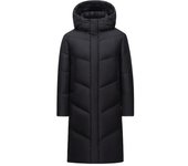 Chaquetas largas de invierno unisex para hombres y mujeres Abrigo de alta calidad 2023 Moda Abrigos de plumas para hombres negros Con capucha Parkas de invierno gruesas y cálidas S beige