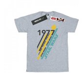 Star Wars Boys Retro 77 Stripes T-Shirt 9-11 Years blanco