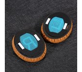 Almohadillas de repuesto para los oídos, almohadillas de cuero proteico para los oídos, funda de cojín para Bose QuietComfort 25 marrón