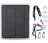 Panel solar de 20 W y 12 V para cargador de batería de coche, ideal para barcos, aviones, satélites y estaciones espaciales.