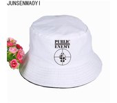 Sombrero de pescador Public Enemy, sombrero de pescador de algodón pop Us Rap para hombre y mujer, sombrero de pescador para exteriores, gorra de pesca con protección solar, sombrero de playa