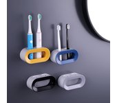 Soporte de cepillo de dientes eléctrico para baño, soporte montado en la pared, soporte autoadhesivo, estante de almacenamiento, juego de accesorios de baño