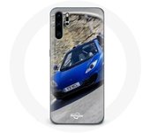 Coque pour samsung galaxy P30 pro Formule 1 McLaren Voiture Bleu