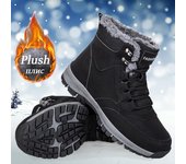 Botas de nieve de invierno para hombre, zapatillas impermeables para mujer, botas súper cálidas para hombre, botas de senderismo para exteriores para hombre, zapatos de trabajo y viajes, talla 37-47 37