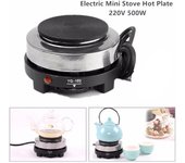 Mini estufa eléctrica de 500W, placa caliente, placa de cocina, calentador de té y café multifunción, electrodomésticos, placas calientes para Cocina