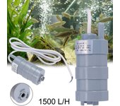 Bomba de agua para autocaravana, Motor sumergible de 12V CC, 1500L/H, 5m, herramienta para estanque y piscina de sentina